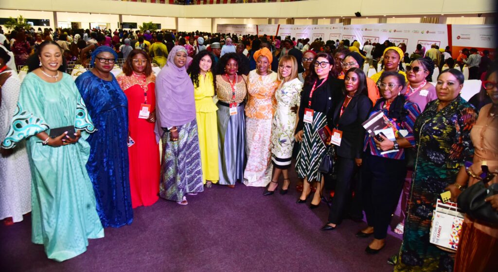 Mahmoud with other guests at the impact her event