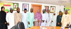 Dr Mahmoud with the stakeholders