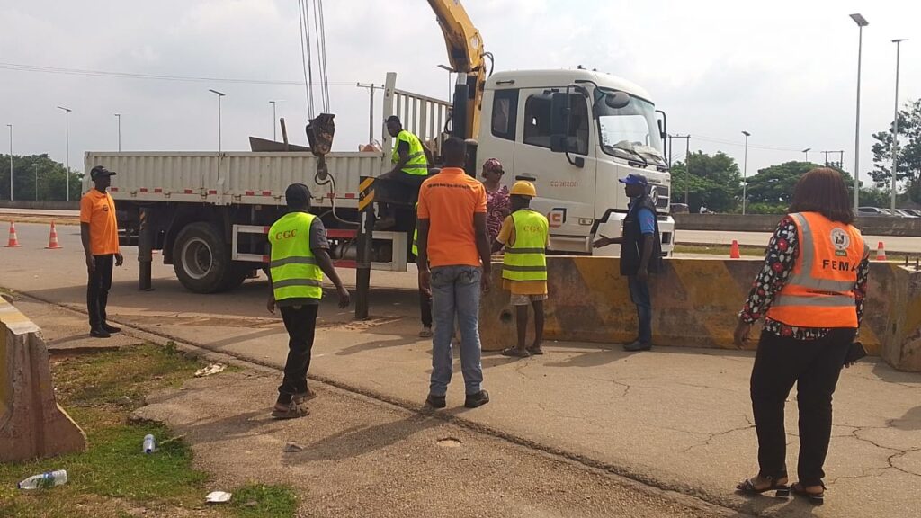 Reopeneing of Galadimawa road
