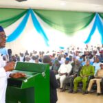 WIKE RALLIES PDP, APC LEADERS, TRADITIONAL RULERS, OTHERS IN BWARI, PLEDGES TOTAL VICTORY FOR TINUBU