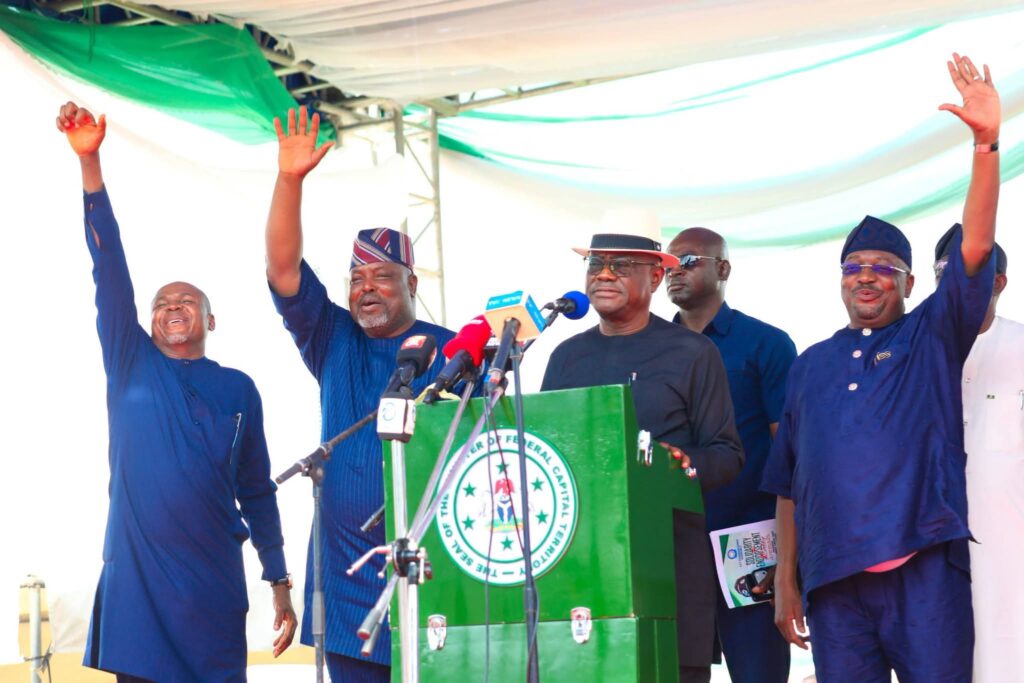 Wike with Aduda others