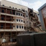 AMMC BEGINS DEBRIS EVACUATION AFTER PARTIAL BUILDING COLLAPSE IN WUSE 2