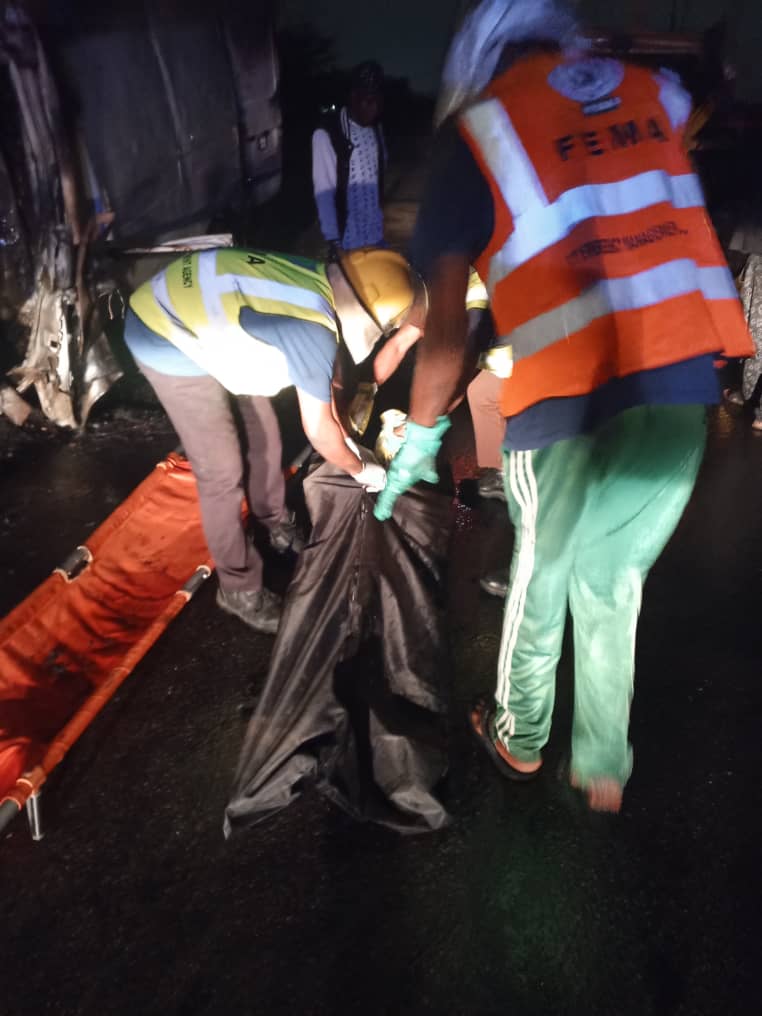 FEMD atbthe scene of the accident