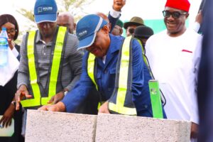 Barr Wike lays foundation for jabi magistrate court
