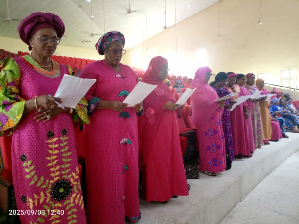 COE Women Excos taking their oath