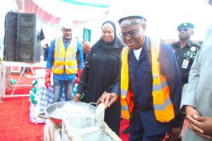 FCT Minister with MIS flagging off Multievents sports centre