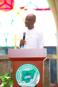 Wike during late HOS funeral