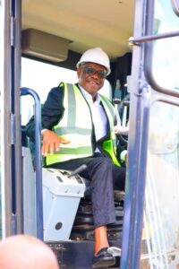 Wike flagging off Karsana access road project