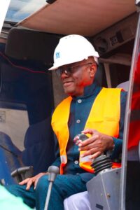 Wike flagging off RR 2 to RR3