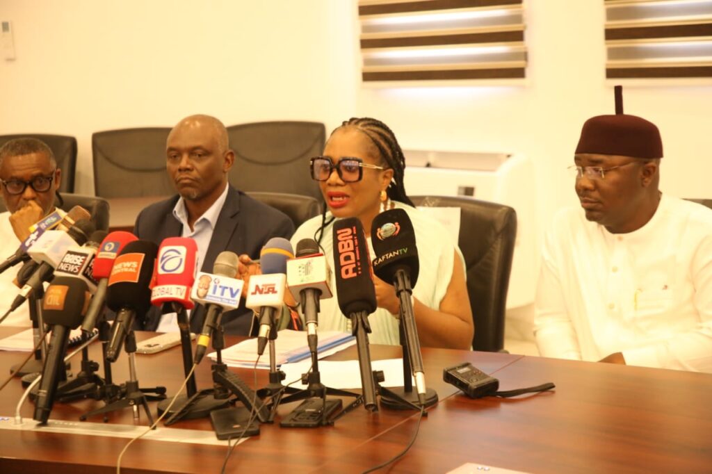 EXCO members during the meeting