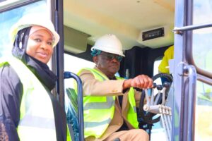 FCT MINISTER FLAGS OFF CONSTRUCTION