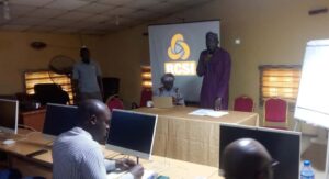 Facilitator at the training