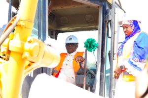 Minister Wike in Guzape