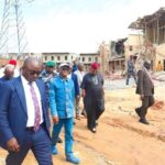 FCT MINISTER CONDEMNS ILLEGAL POLICE ESTATE CONSTRUCTION, INSIST ON DEMOLITION OVER HIGH TENSION RISK