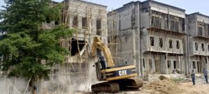 development control taking down the buildings