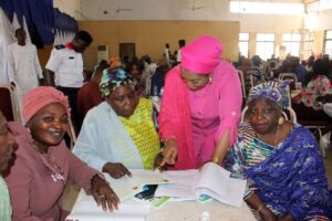 Director ERC, Dr Neemat with participants