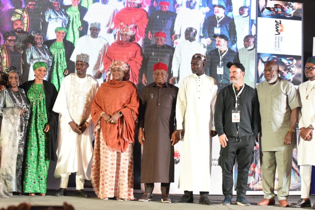Dr. Mahmoud with some Nollywood stakeholders amomg other dignitries