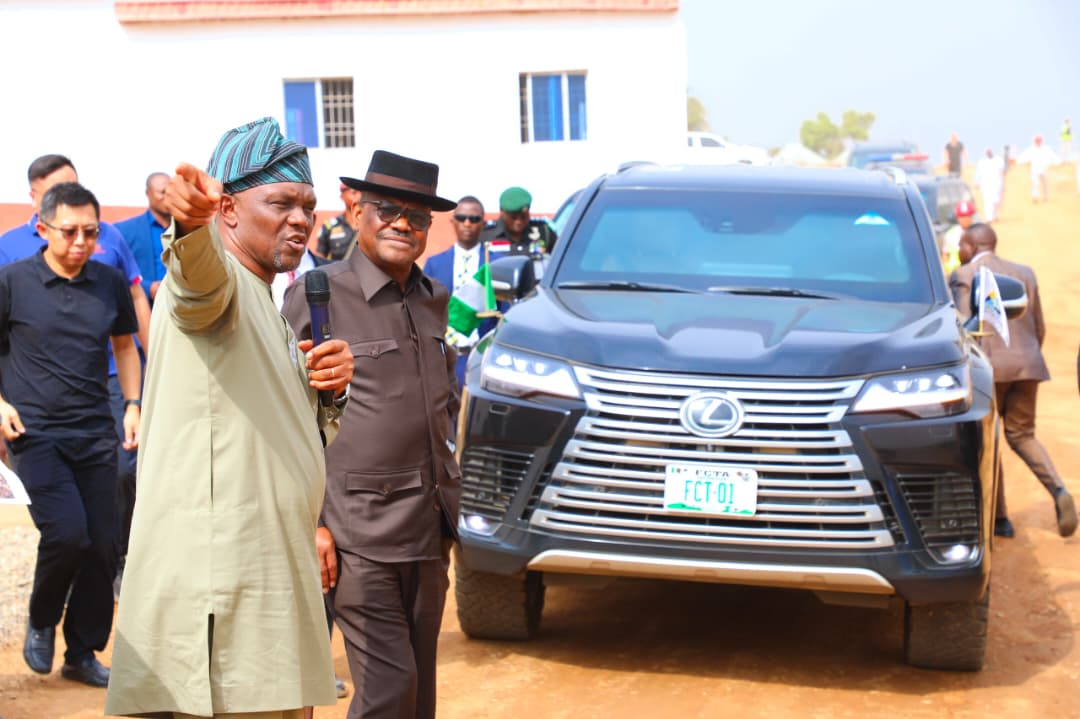 FCT Minister inspects Osex, Gishiri, and Wasa 8