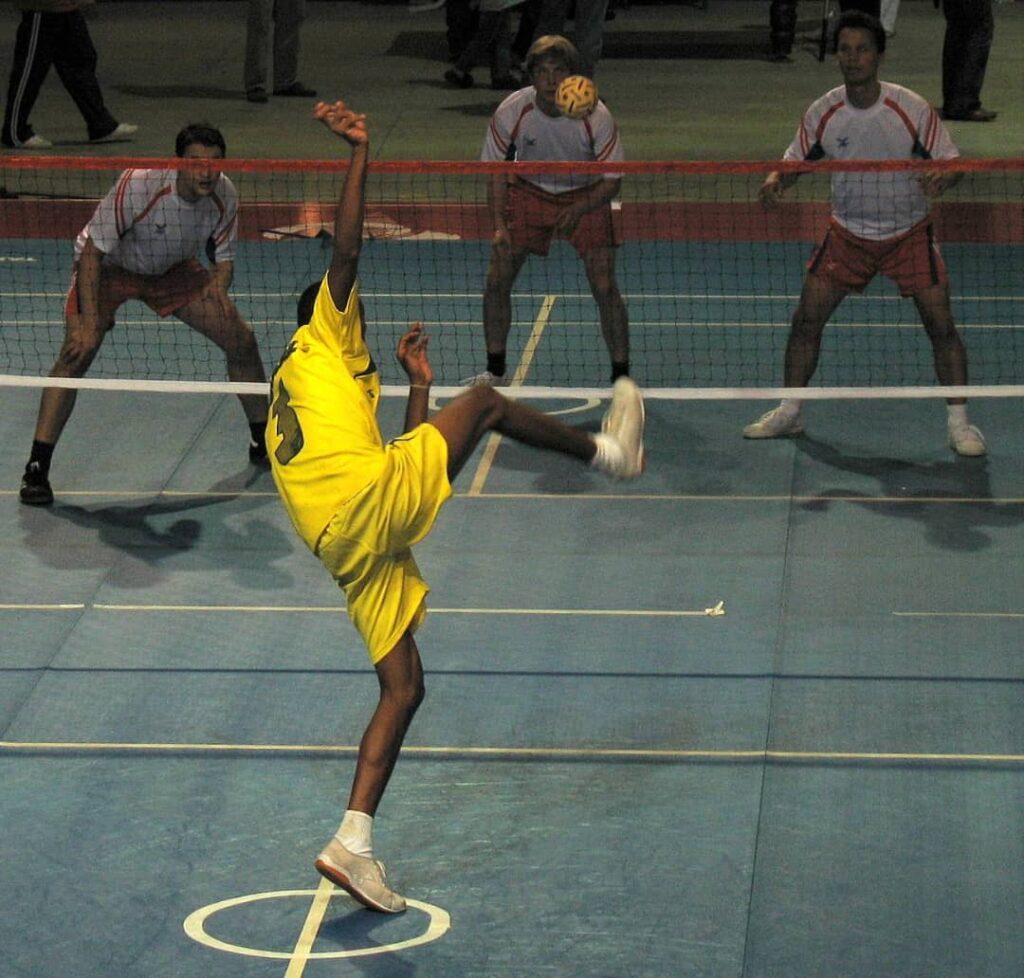 Sepaktrakraw team