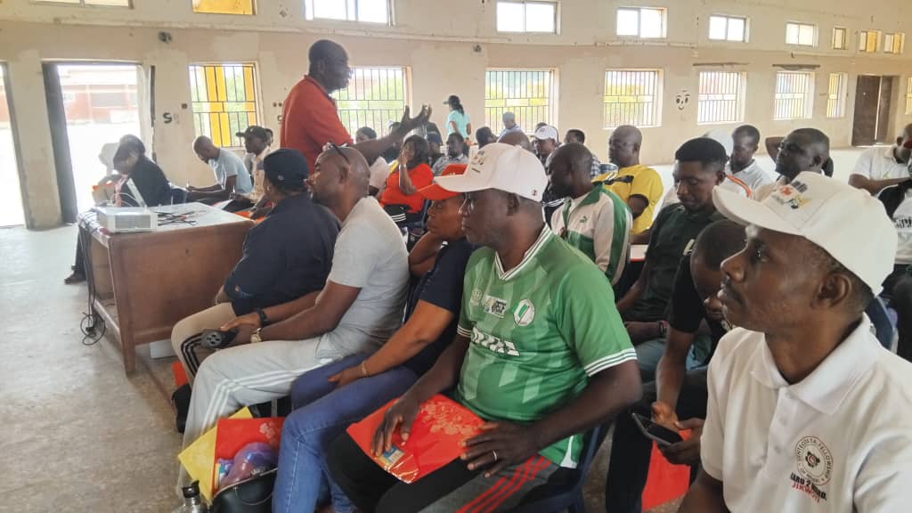 participants during the training