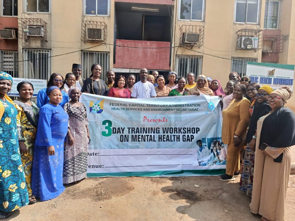 Dr Gadzama with the participants