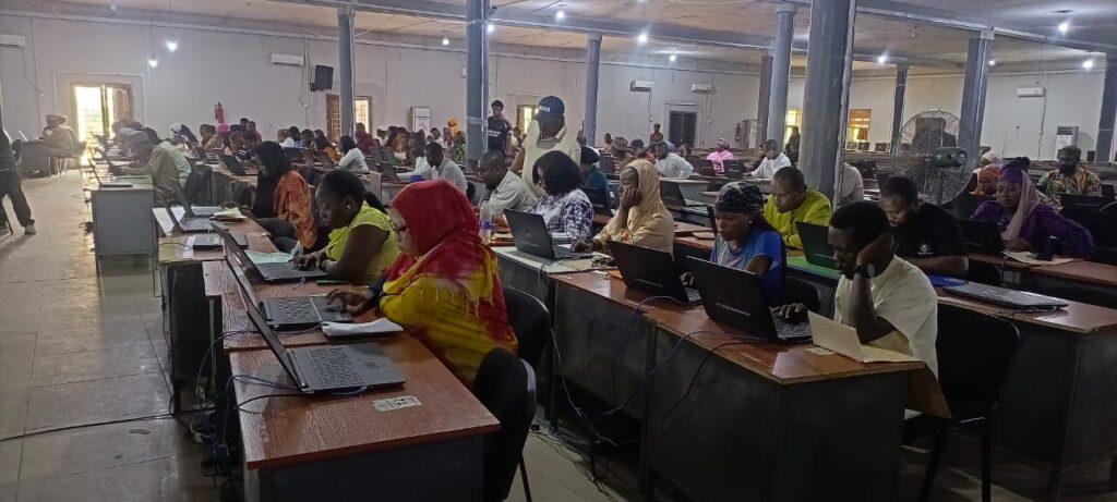 FCTA Staff participating in the CBT Exam