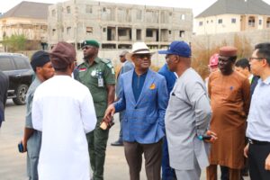Wike inspects Judges Quarters