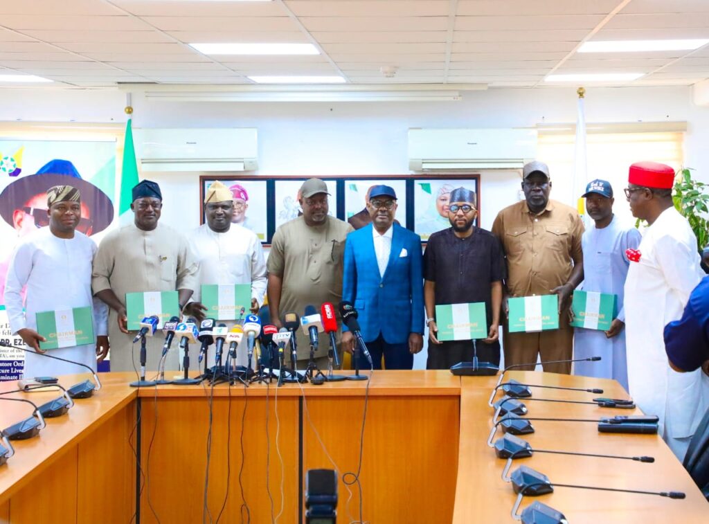 Wike with the Chairmen elect