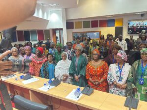 Benjamins-Laniyi with the delegates and attendees