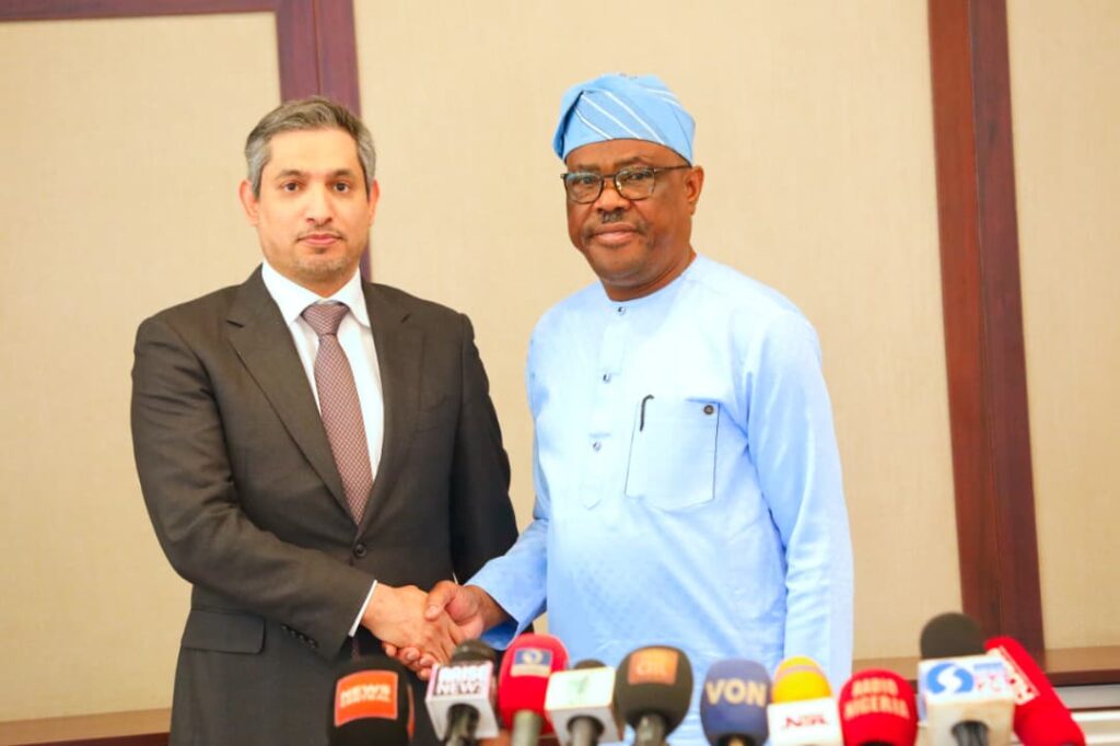 Wike and Amb. Al Balawi