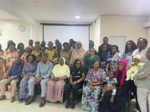Cross section of particpants with PM and MC team