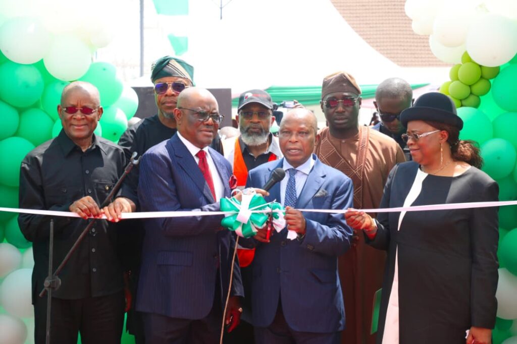 AG, wike, President COA during the commsisioning