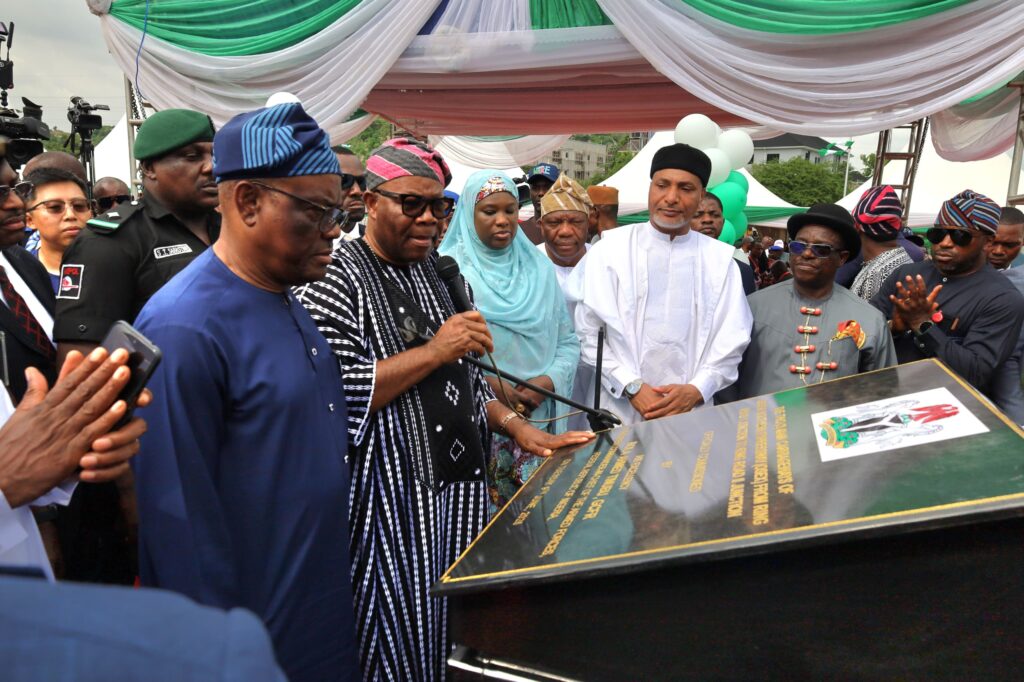 Akpabio represents the president to commission OSEX