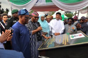 Akpabio represents the president to commission OSEX