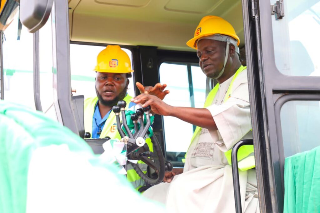 President Tinubu represented by APC chairman flags off Southern parkway