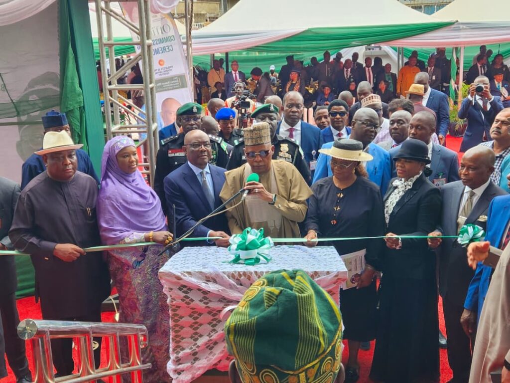 Shettima, Wike, commissioning the court of appeal building