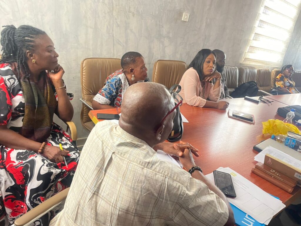 stakeholders in a meeting