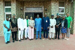 Ogunleye, Ufomba with other NUJA FCTA execs