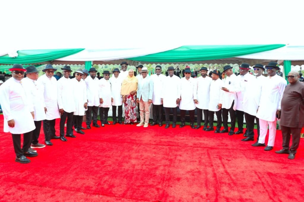 Wike, Mahmoud with the chairmen