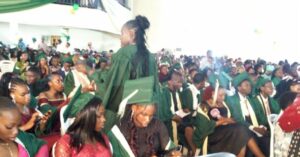 class of 2026 during graduation