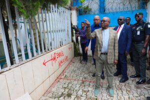 Wike inspects demolition exercise