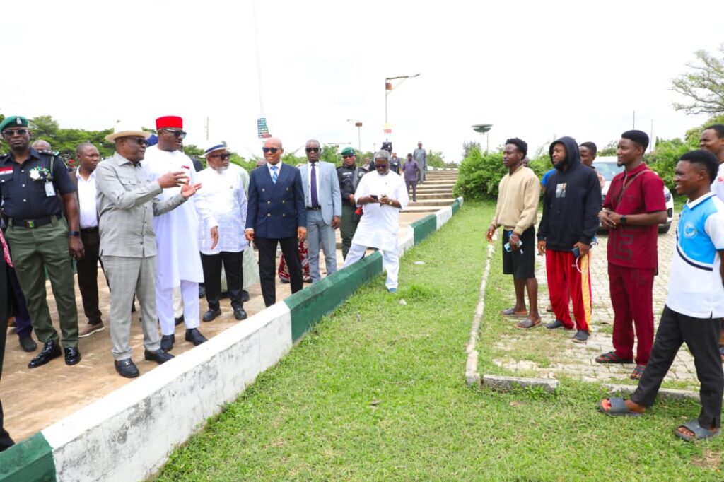 Wike inspects life camp park
